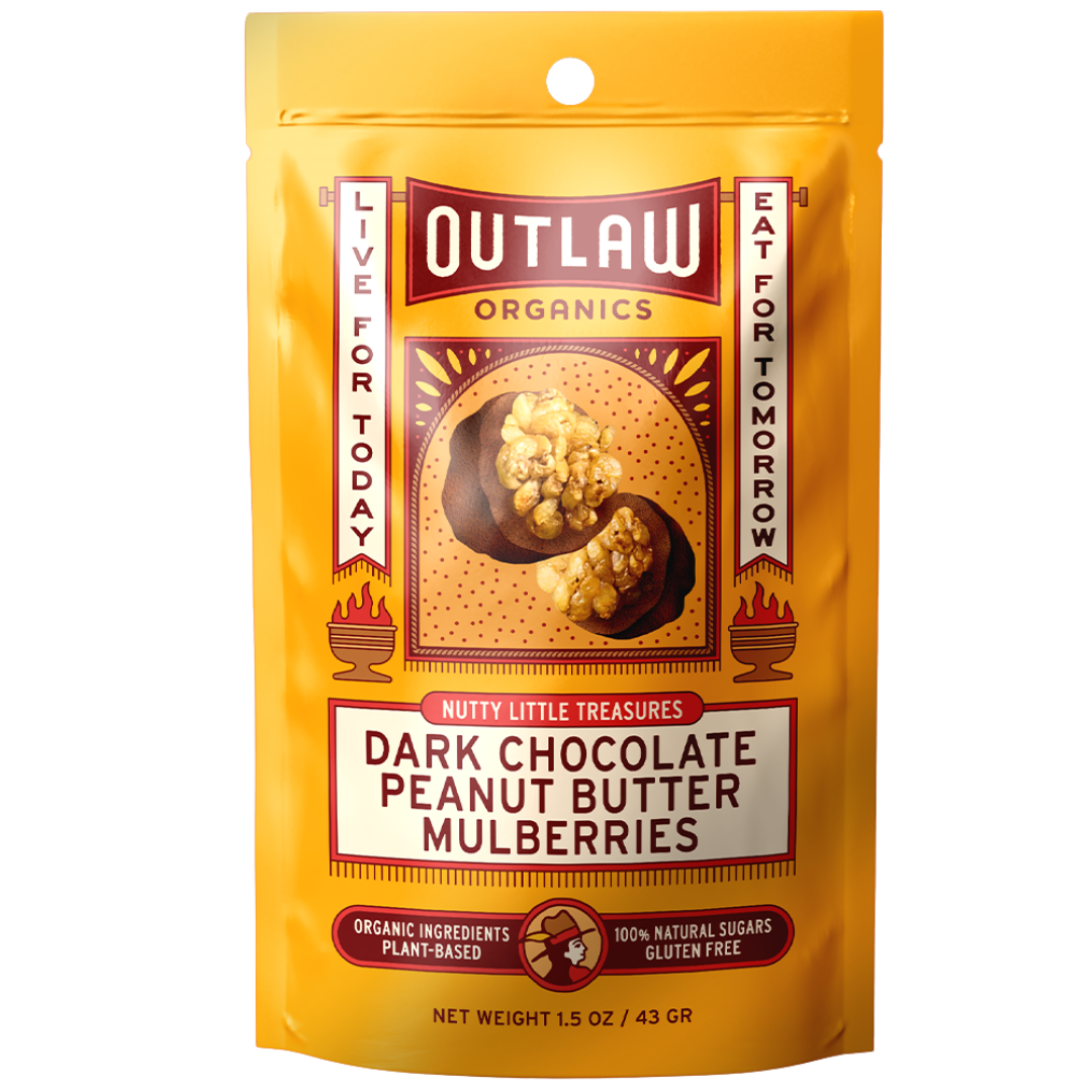 Dark Chocolate Peanut Butter Mulberries